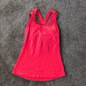 Lululemon cross strap medium support tank
